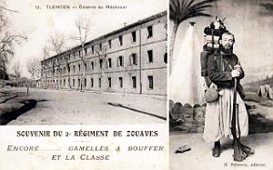 Tlemcen - 2e Zouaves - Caserne du Mechouar